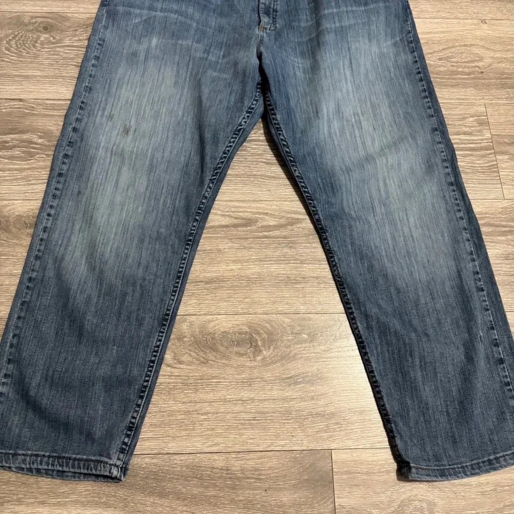 Wrangler‎ Premium Quality Comfort Western Mens Straight Leg Jeans Blue 40x27